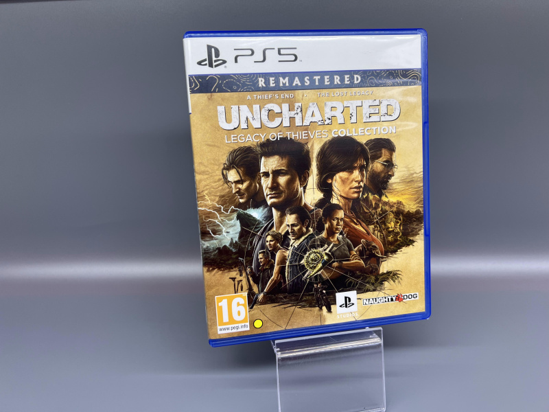 Купить Игра UNCHARTED legacy of thieves collection PlayStation 5 Б/У за ...