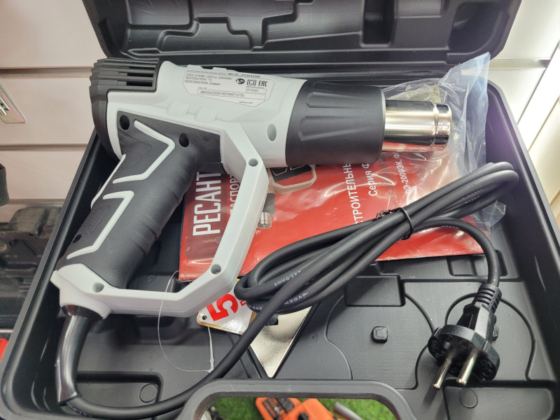 Строительный фен ренесанс ФЭ-2000 ЭКД