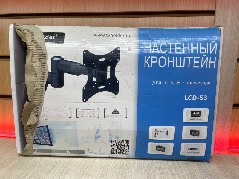 НАСТЕННЫЙ КРОНШТЕЙН  TV WALL MOUNT  LCD-53