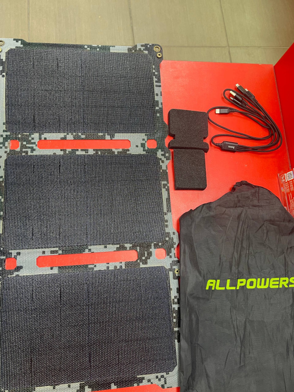 СОЛНЕЧНАЯ БАТАРЕЯ Allpowers 21W
