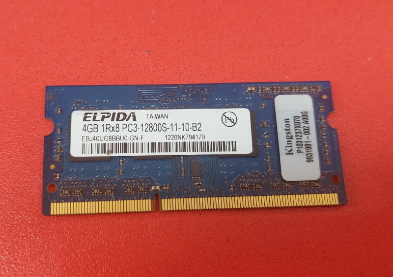 Оперативная память оперативная память elpida  4 гб 1 rx8
